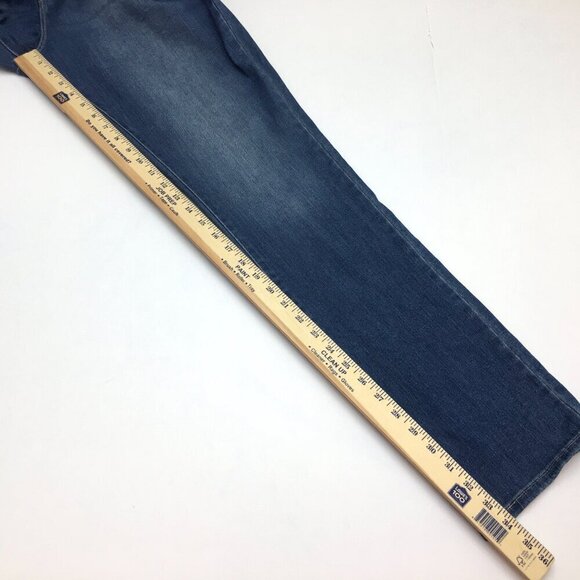 Levi's Signature Women's Jeans Straight Leg Mid Rise size 16L length 34" - Picture 5 of 9